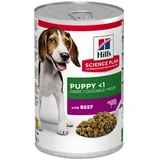 Hill's Science Plan Puppy <1 - x 370 g mit Rind