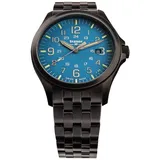 Traser H3 108740 P67 Officer GunMetal Skyblue Herrenuhr 42mm 10ATM