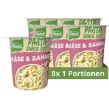 Knorr Pasta Snack Pot Käse & Sahne leckere Instant Nudeln Minuten