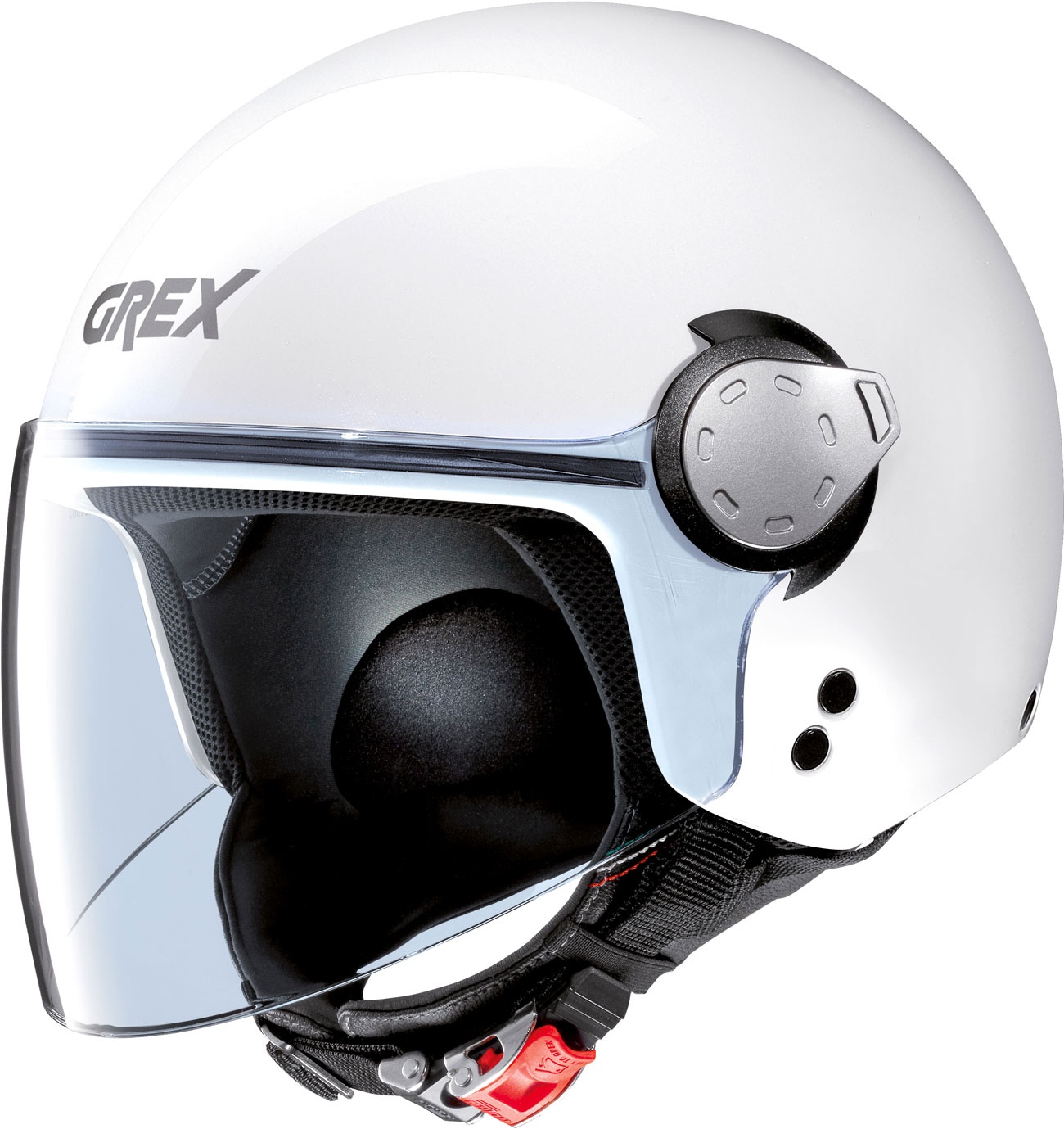 Grex G3.1 E Kinetic, casque de jet - Blanc - XL
