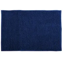MSV Chenille 50 x 80 cm dunkelblau
