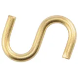Die Hillman Gruppe die Hillman Gruppe 852440 .080 x 3/4 in. vermessingt S-Haken 3er Pack