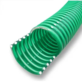 Wiltec Saugschlauch Druckschlauch 50 m 20 mm grün