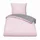 Davos Biber Geometrisch Grau/Rosa 155 x 220 cm + 80 x 80 cm