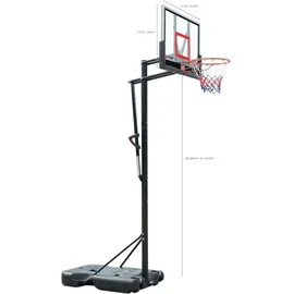 Pure2Improve Basketballständer Deluxe mobil Höhenverstellbar