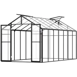 fVEVOR Gewächshaus Tomatenhaus Pflanzenhaus Frühbeet Treibhaus 236x402,5x207cm