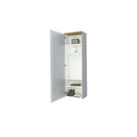 Möbel Kraft Hängeschrank VORTINA 54 x 31 x 170 cm Grau
