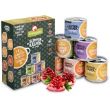 GranataPet Suppenkasper Multipack, 6 x 140 g, Suppe für glückliche Hunde, Snack mit Grünlippmuschel & Mineralien, Hundefutter ohne Getreide für eine artgerechte Ernährung