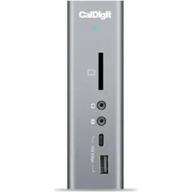 CalDigit TS3 Plus - Thunderbolt 3 (0.7M) Kabel - 85 W Aufladen, 7 x USB 3.1 Anschlüsse, USB-C Gen 2, DisplayPort, UHS-II SD-Kartensteckplatz, LAN (Space Grey)