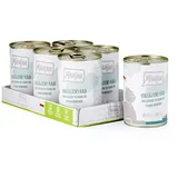 MjAMjAM - Premium Nassfutter für Katzen - vorzügliches Kalb Truthahn an leckeren Möhrchen,