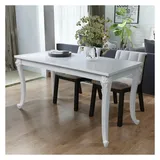 vidaXL Tyrone 116 x 76 x 66 cm hochglanz weiß