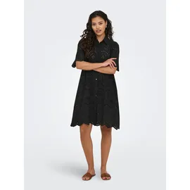 Only Shirtkleid Schwarz XL