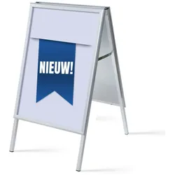 SHOWDOWN Displays Showdown Kundenstopper - DIN A1 - Komplett-Set - Nieuw Niederländisch - Blau/Schwarz