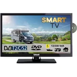 Gelhard GTV2422I Smart TV 24 Zoll DVB/S/S2/T2/C, DVD, USB, 12V 230 Volt WLAN