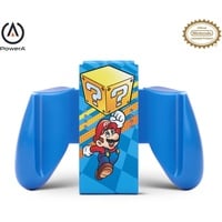 PowerA Joy-Con-Komfortgriff Mystery Block Mario, Nintendo Switch Controller Adapter, Blau