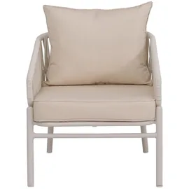 Mendler HWC-P90 Gartenstuhl 64 x 67 x 67 cm creme