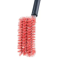 SANTOS BBQ Clean 3-Kopf Grillbürste Nylon 44,5 cm