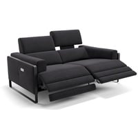 Sofanella 2-Sitzer Stoff Milo, Relaxsofa, Designsofa, Designer Couch, Italienisches Sofa, 2er Sofa braun