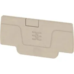 Weidmüller Abschlussplatte beige AEP 2C 1.5