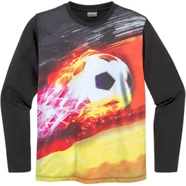 Kidsworld Langarmshirt in schwarz | Gr.: 140/146