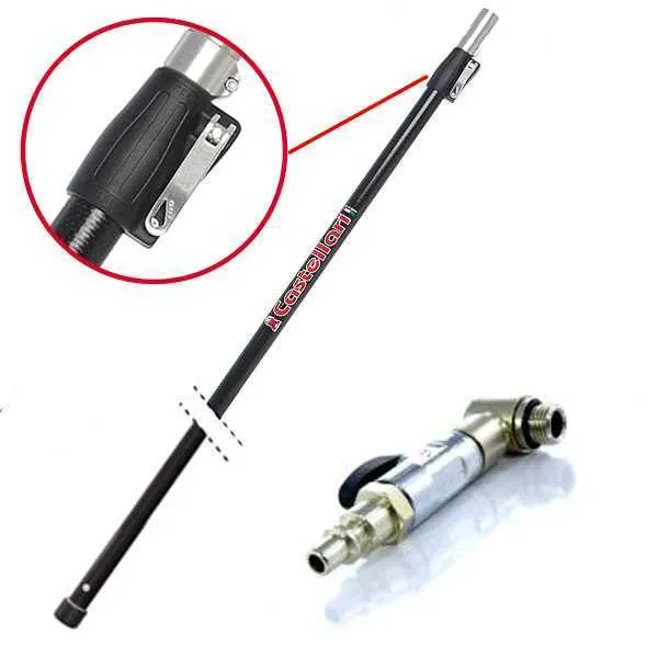Pneumatischer Teleskopschaft Castellari APT 200 E CARBON - Teleskopschaft 200-340 cm