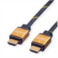 Roline Gold HDMI Typ A (Standard) Schwarz,