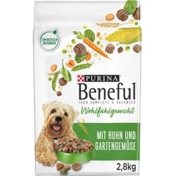 Beneful Purina Wohlfühlgewicht mit Huhn und Gartengemüse 2,8 kg