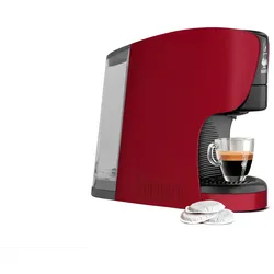 Bialetti 098150531, Pod-Kaffeemaschine, 0,4 l, Kaffeepad, 1450 W, Rot