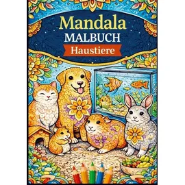 Brave New Books Mandala malbuch, Haustiere