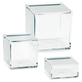 Mambocat Utensilienbox Safira 6 x 6 x 3 cm 4-tlg. weiß