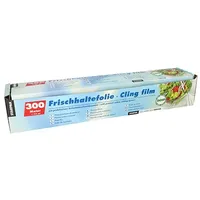 Papstar Starpak Frischhaltefolie, PVC 300 m mit praktischem Schneidesystem