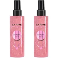 La Rive Sparkling Rose Body Mist 2 x 200 ml