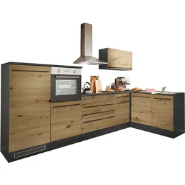 BASIC by Balculina Winkelküche Jazz L-Form 320 cm braun