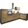 BASIC by Balculina Winkelküche Jazz L-Form 320 cm braun
