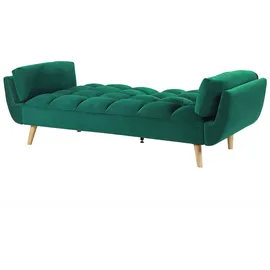 Beliani Schlafsofa 3-Sitzer Asby