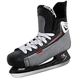 SULOV Herren Schlittschuhe Eishockey, Schwarz, 43