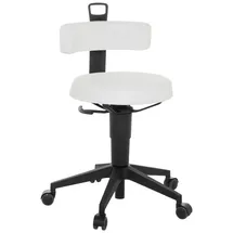 HJH Office Top Work Flex PU Kunstleder Weiß