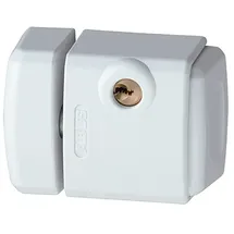 ABUS Fenster-Zusatzschloss FTS 3003 (Weiß, Stahl gehärtet, DIN Anschlag: Universell einsetzbar)