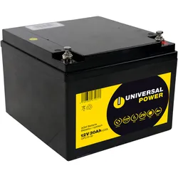 Universal Power AGM UPC12-30 12V 30Ah AGM Batterie zyklenfest wartungsfrei