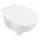Villeroy & Boch Vicare Wand-WC mit WC-Sitz Weiß spülrandlos