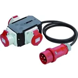 Bachmann 349.035 CEE-Adapter 3xCEE 16A 1, 5m CEE 16A 349035