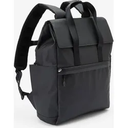 Rucksack mit Laptopfach wasserabweisend - 15 l rauchschwarz No Size