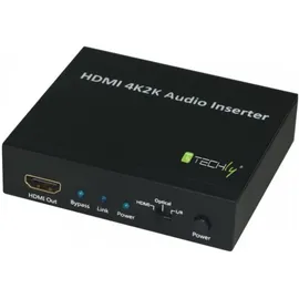 TECHLY HDMI/DVI Audio Inserter Konverter 4K2K