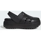 Adidas Adilette Platform Holzschuhe - Core Black / Core Black / Core Black - 43 1/3