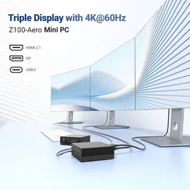 MINIX NEO Z100-Aero Intel N100), PC,