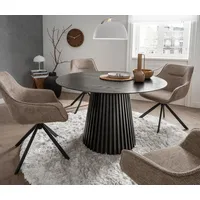 DeVries Diningtisch Andria Black Oak | schwarz