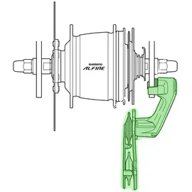 Shimano Alfine Kettenspanner Silber