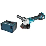 Makita DGA511ZJ im MAKPAC Akku-Winkelschleifer 125mm 18V ohne Akku und Ladegerät inkl. Einlage