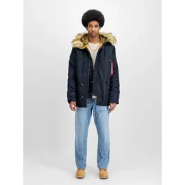 Alpha Industries N-3b Vf59 Mantel Rep.Blue M