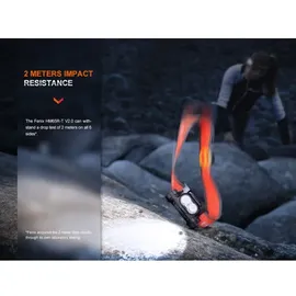 Fenix HM65R-T V2.0 1600 Lumen - LED Stirnlampe Schwarz